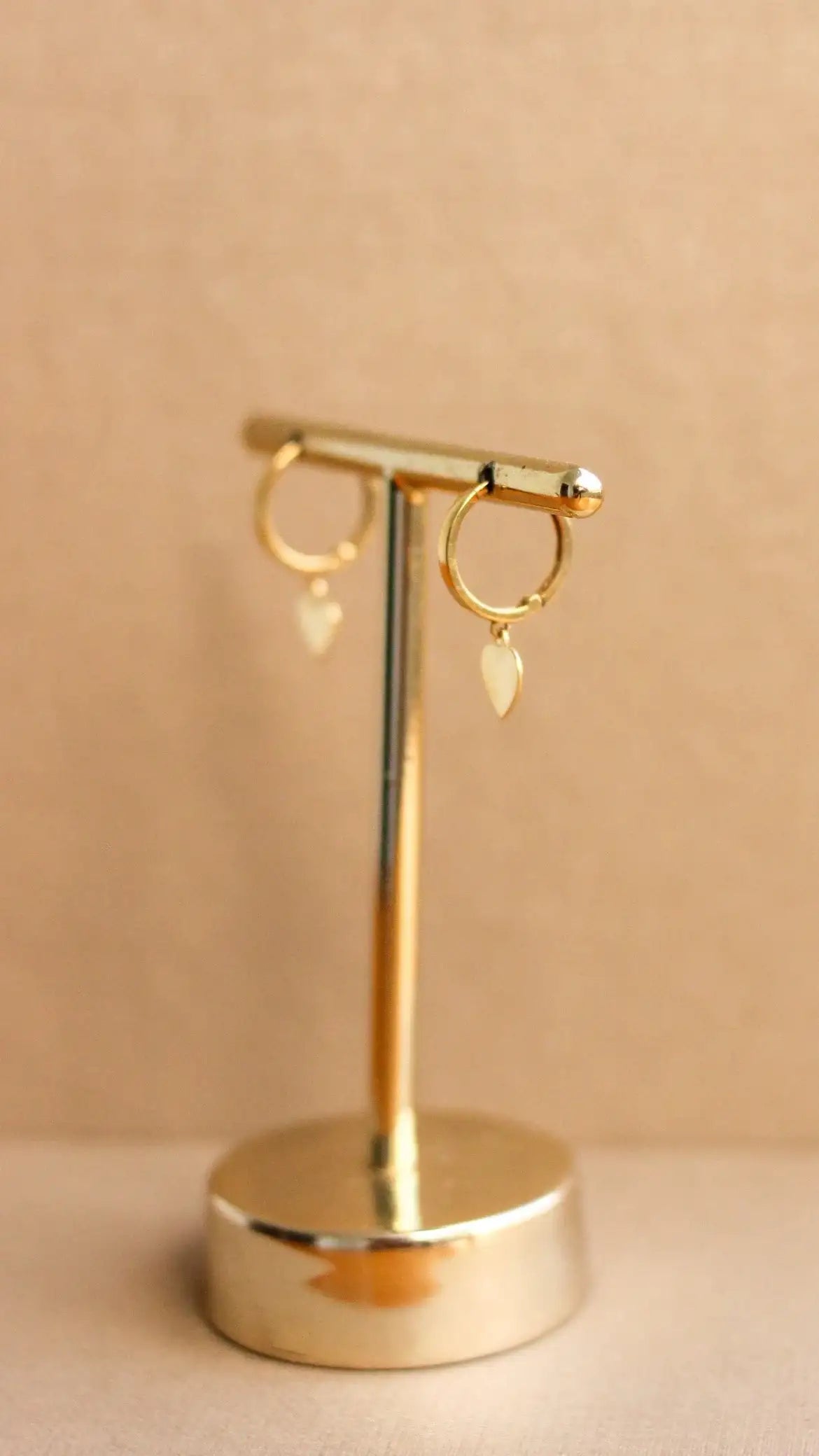 Argola Click Coração | Ouro 18k