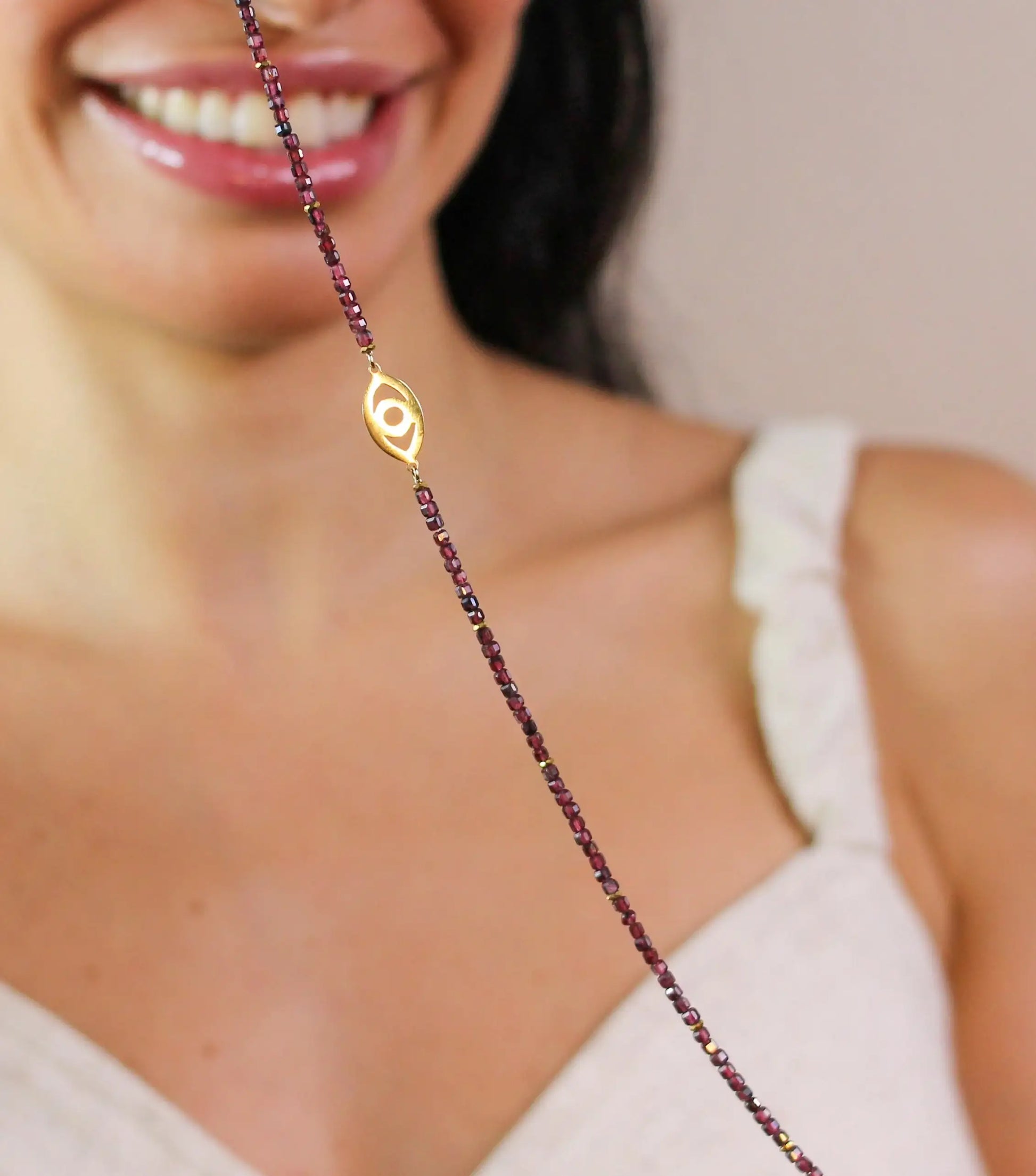 Colar Terceiro Olho | linha Ouro 18k
