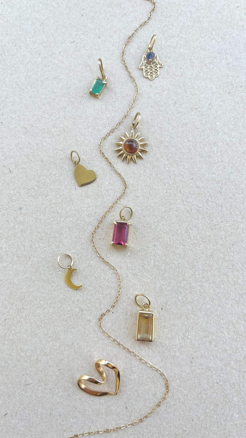 Mini Coração em Ouro 18k