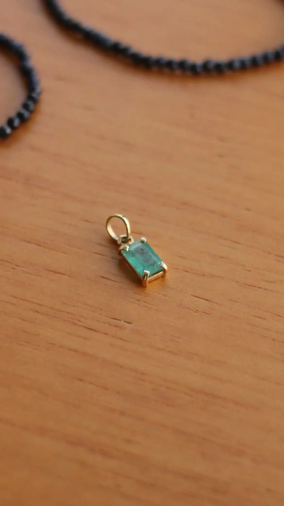 Pingente Esmeralda | Ouro 18k