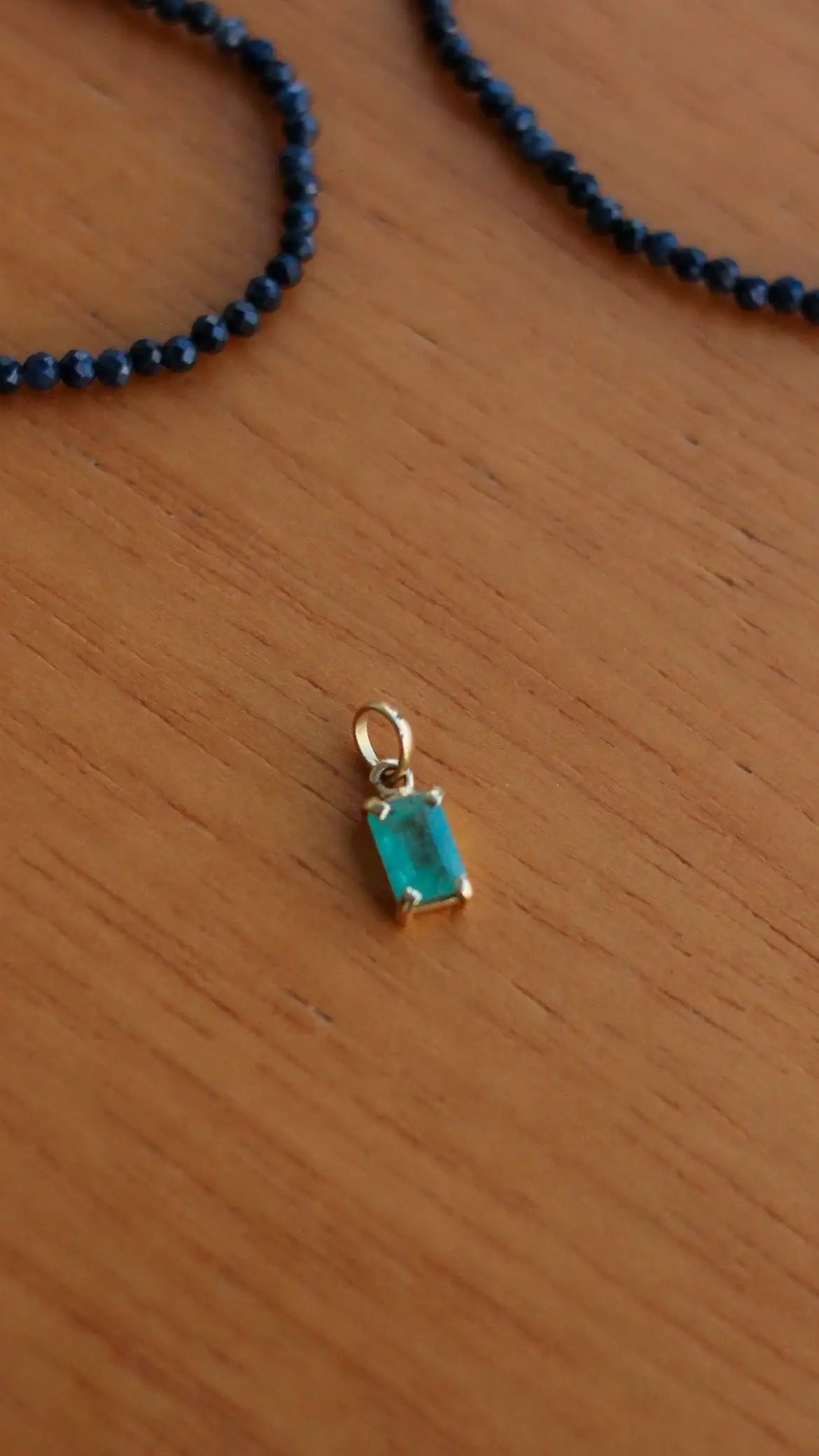 Pingente Esmeralda | Ouro 18k