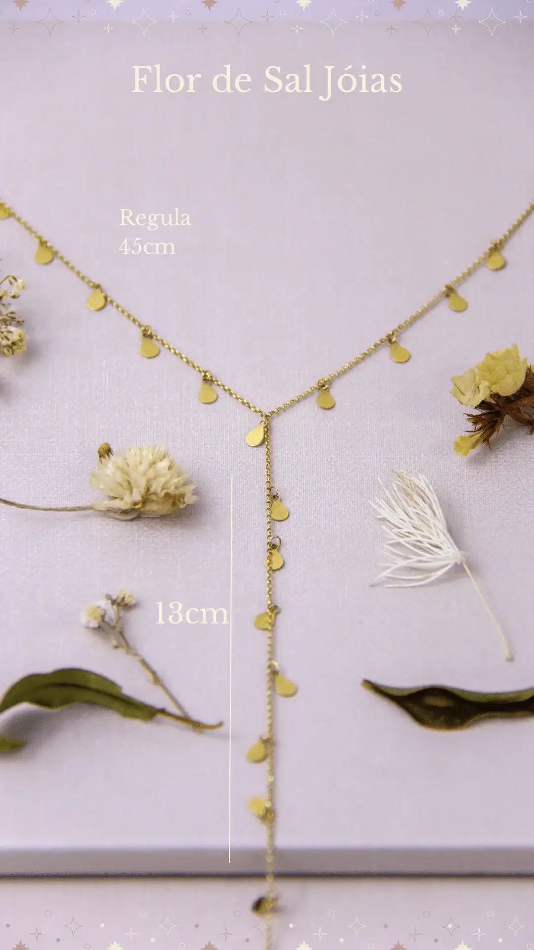 Gravatinha Drops | Linha Ouro 18k