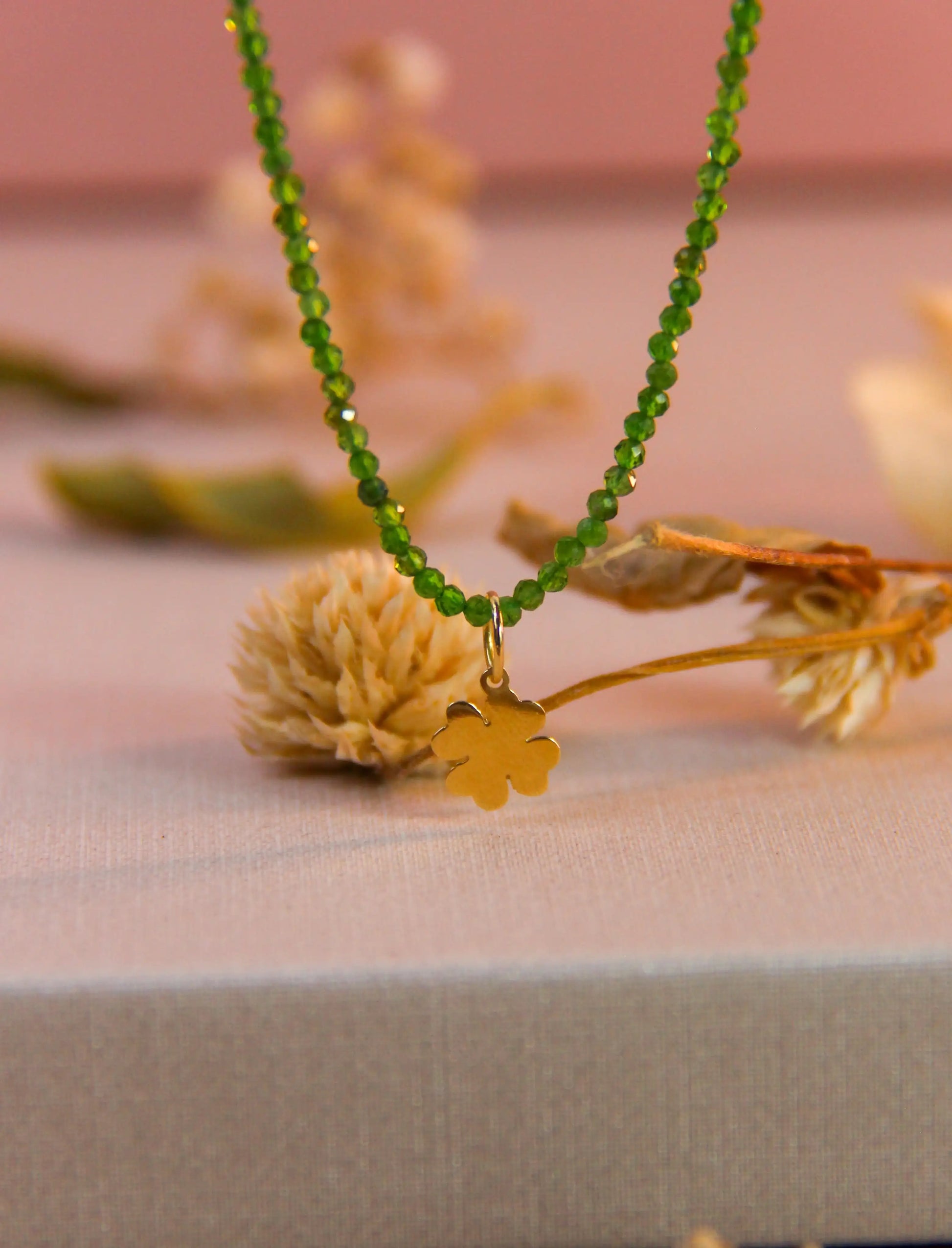 Colar Sorte Na vida | ouro 18k