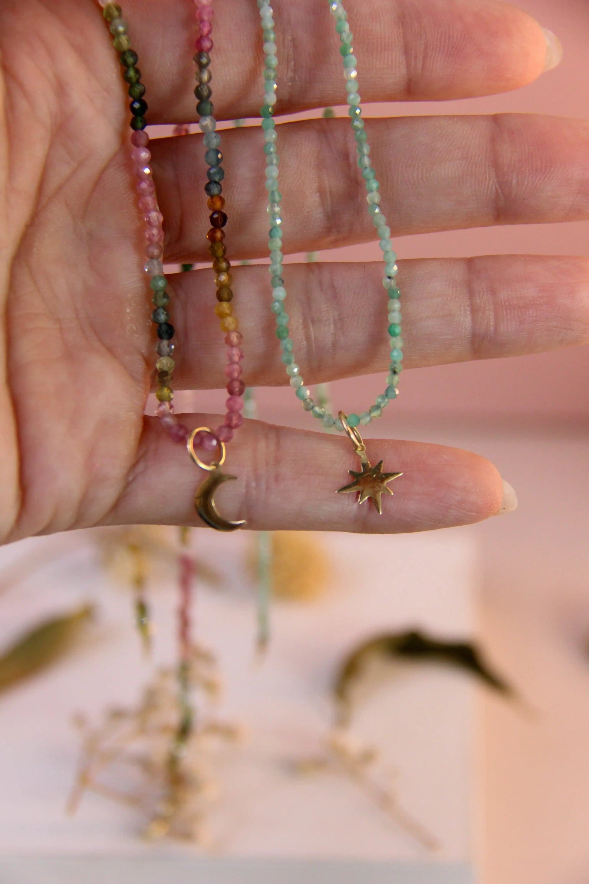 Pingente Lua crescente | Ouro 18k