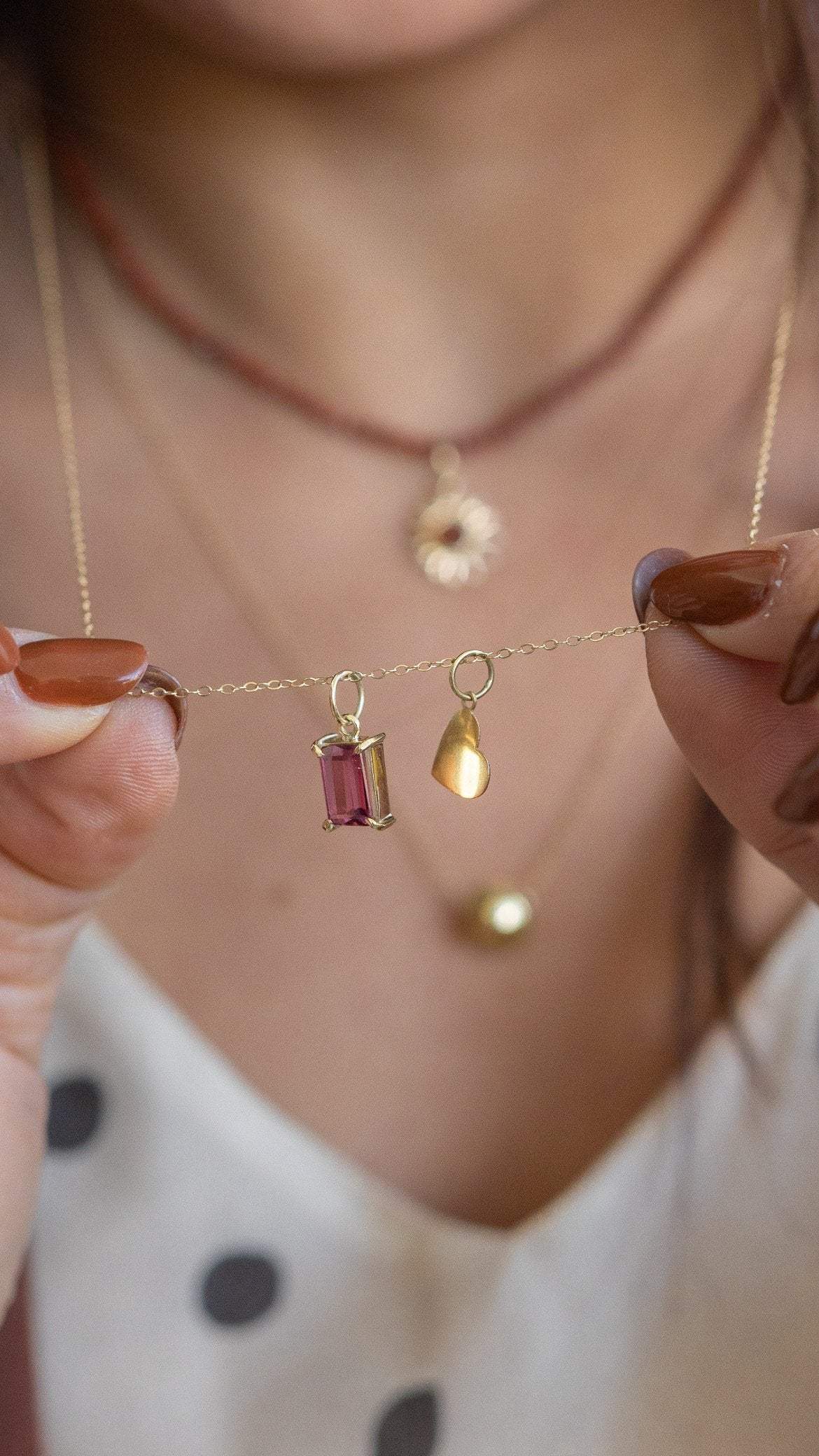 Mini Coração em Ouro 18k