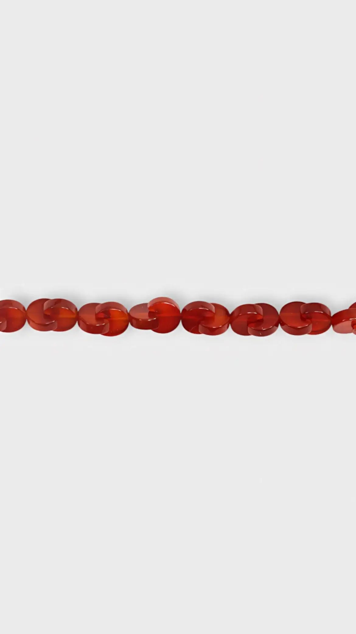 Colar Entrelaces | Cornalina | Prata 950
