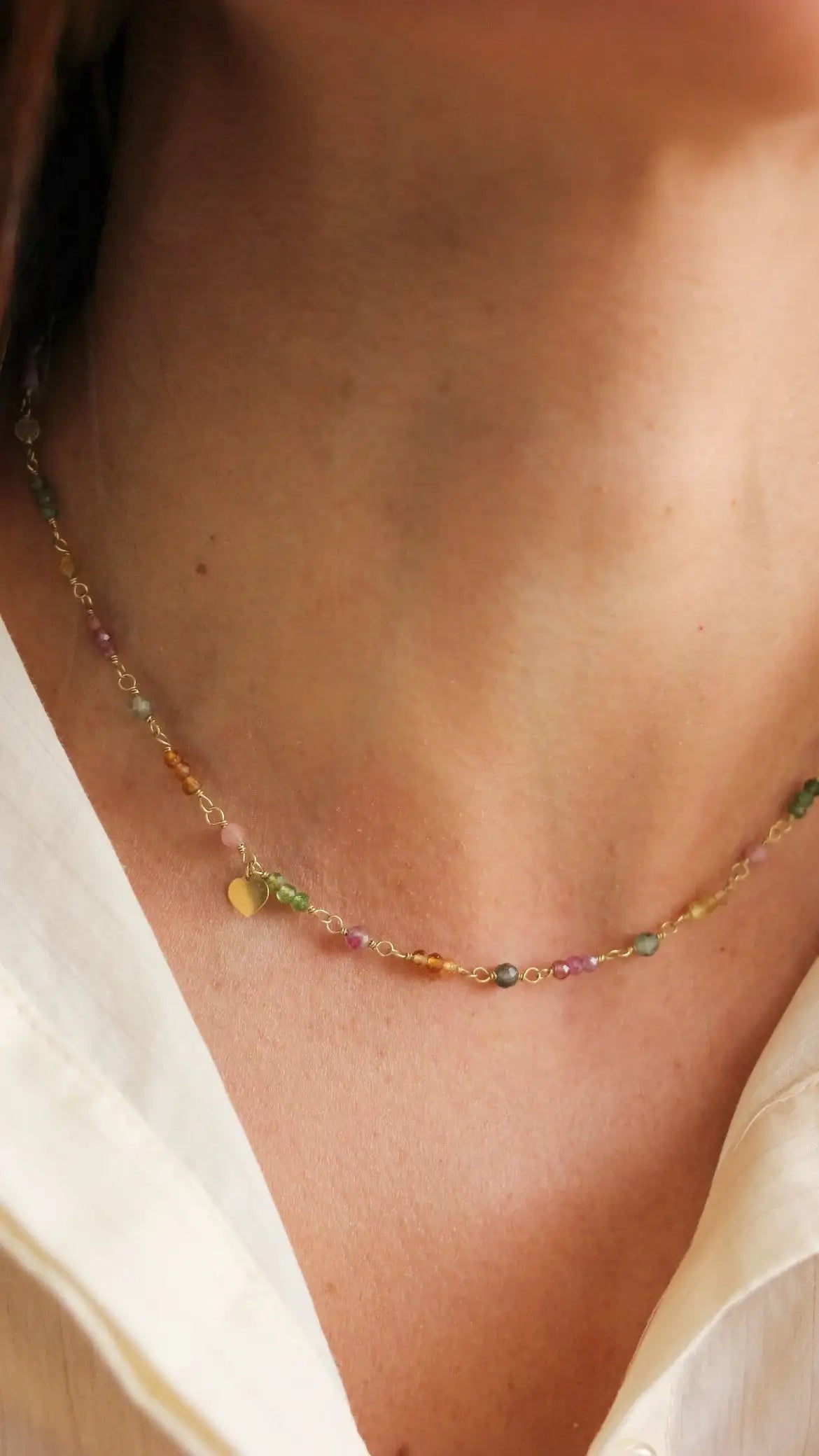 Colar Poesia em Ouro 18k