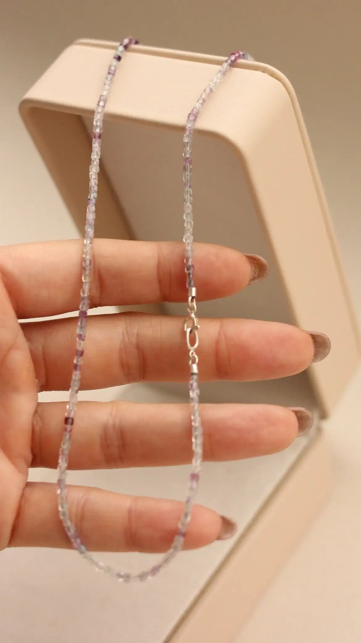 Colar Fluorita | linha Prata