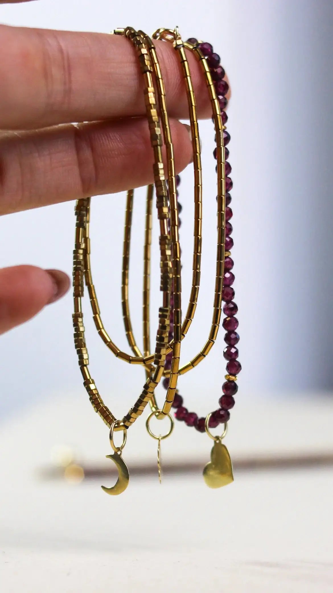 Pulseira Rodolita