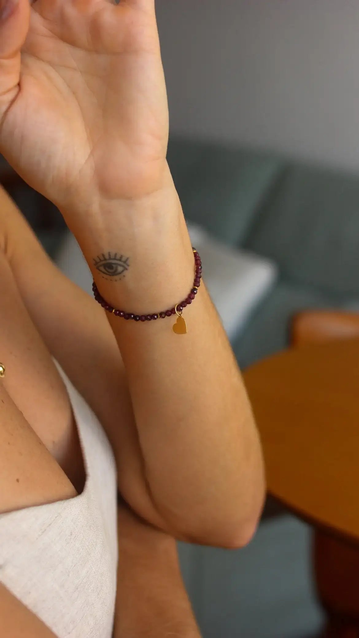 Mini Coração em Ouro 18k