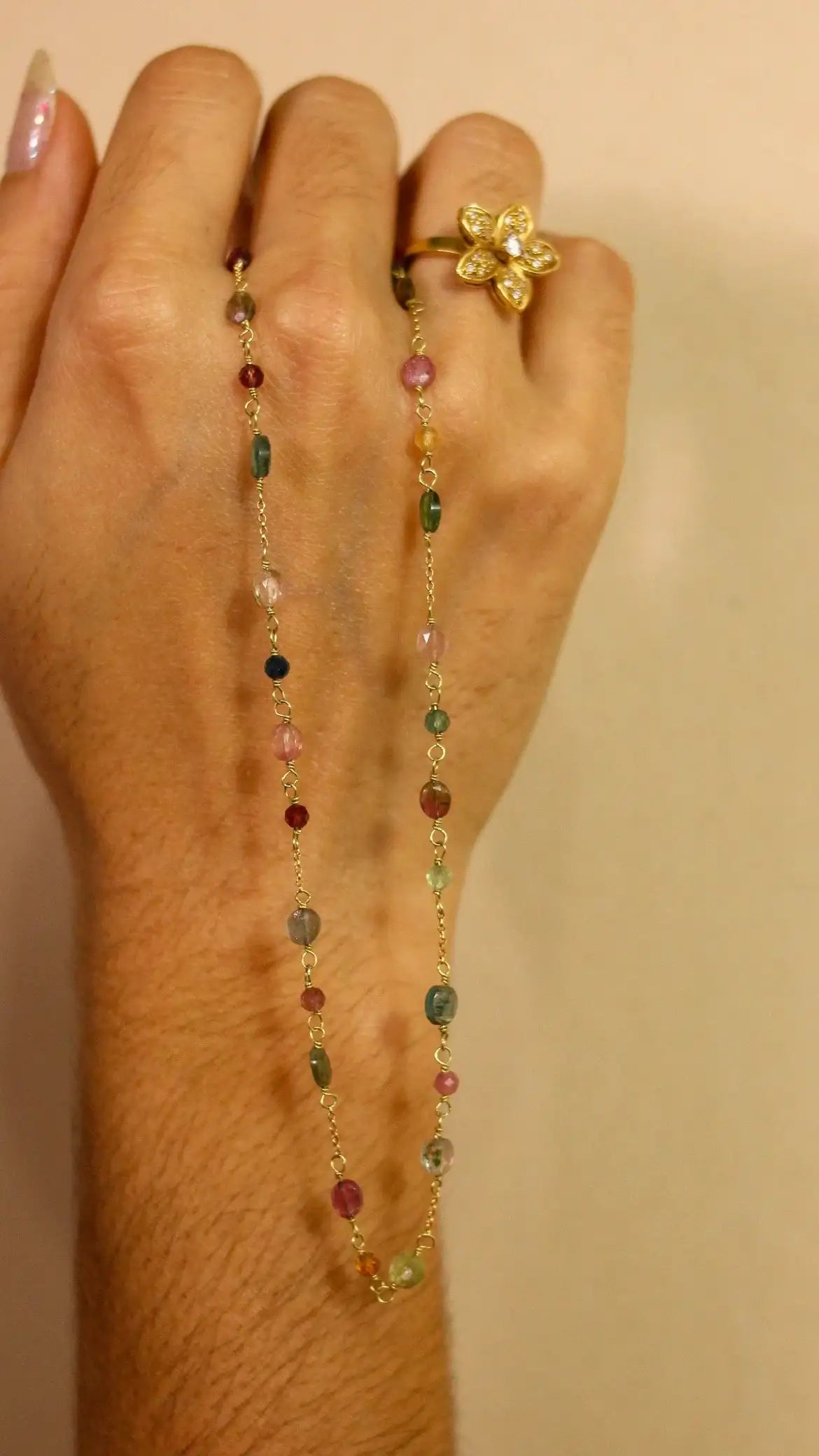 Colar Duda | Turmalinas Ouro 18k