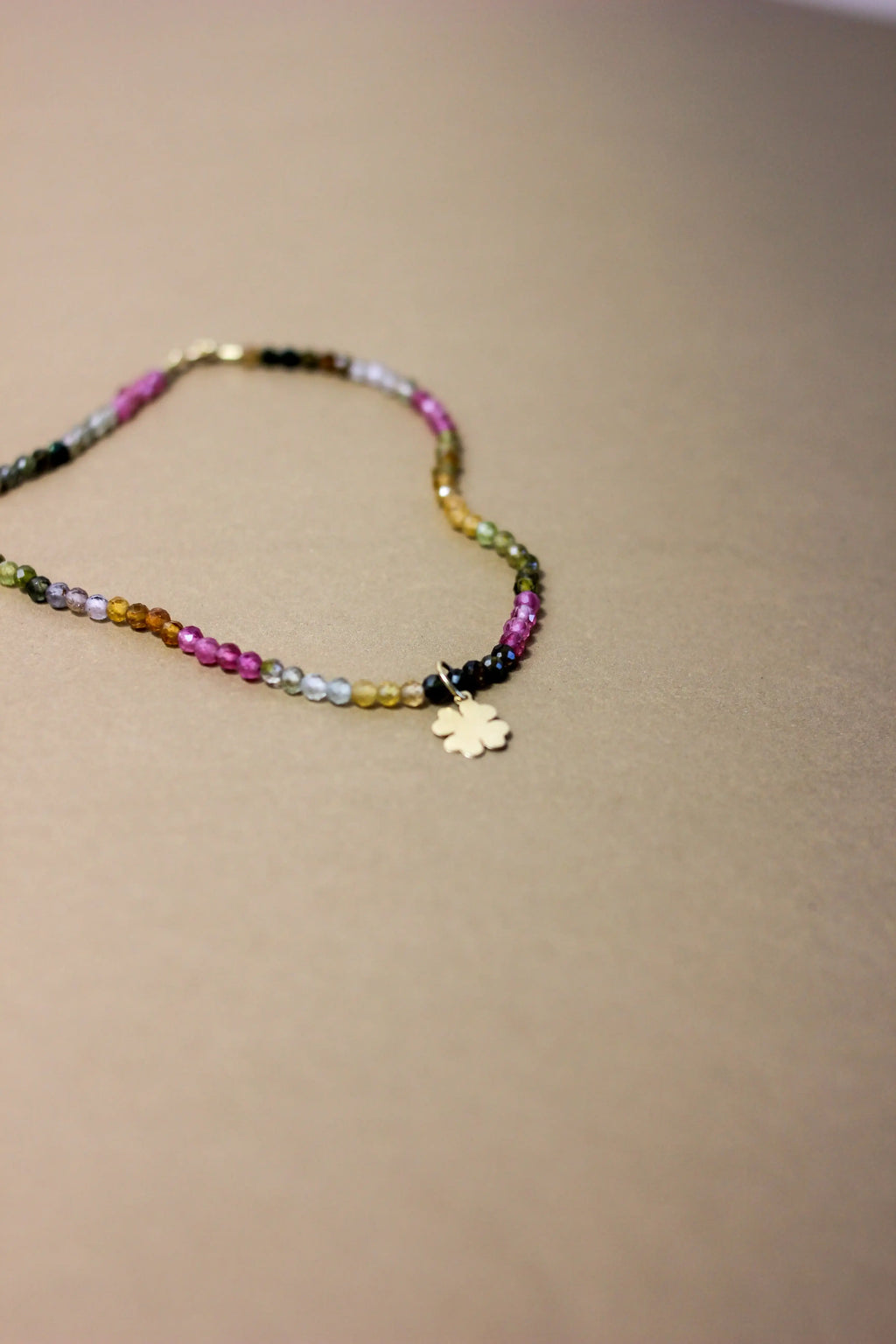 Tornozeleira Turmalina | Linha Ouro 18k