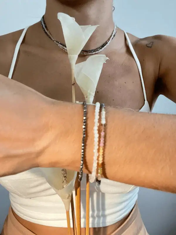 Pulseira Radiante de Pirita