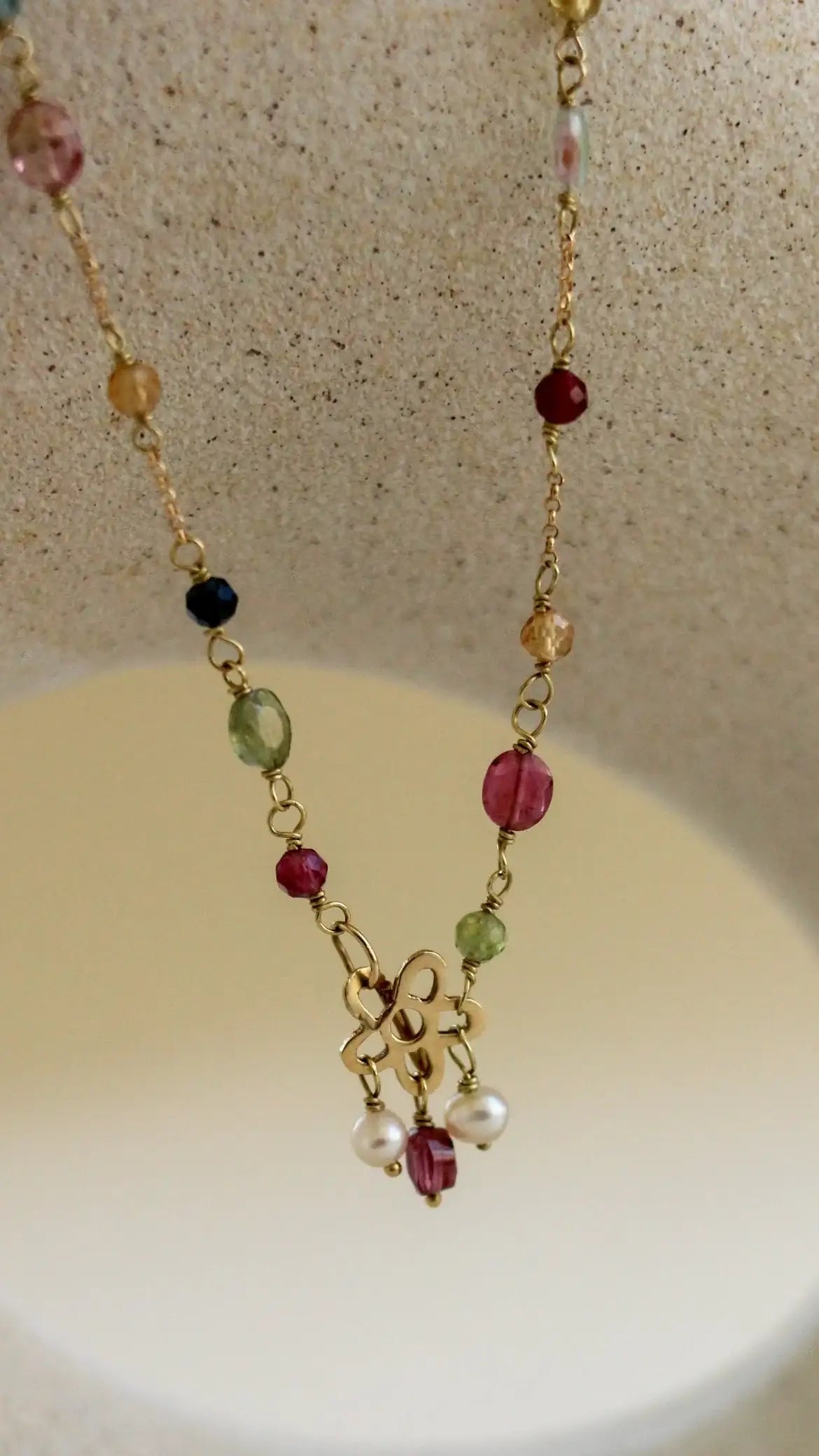 Colar Duda | Turmalinas Ouro 18k