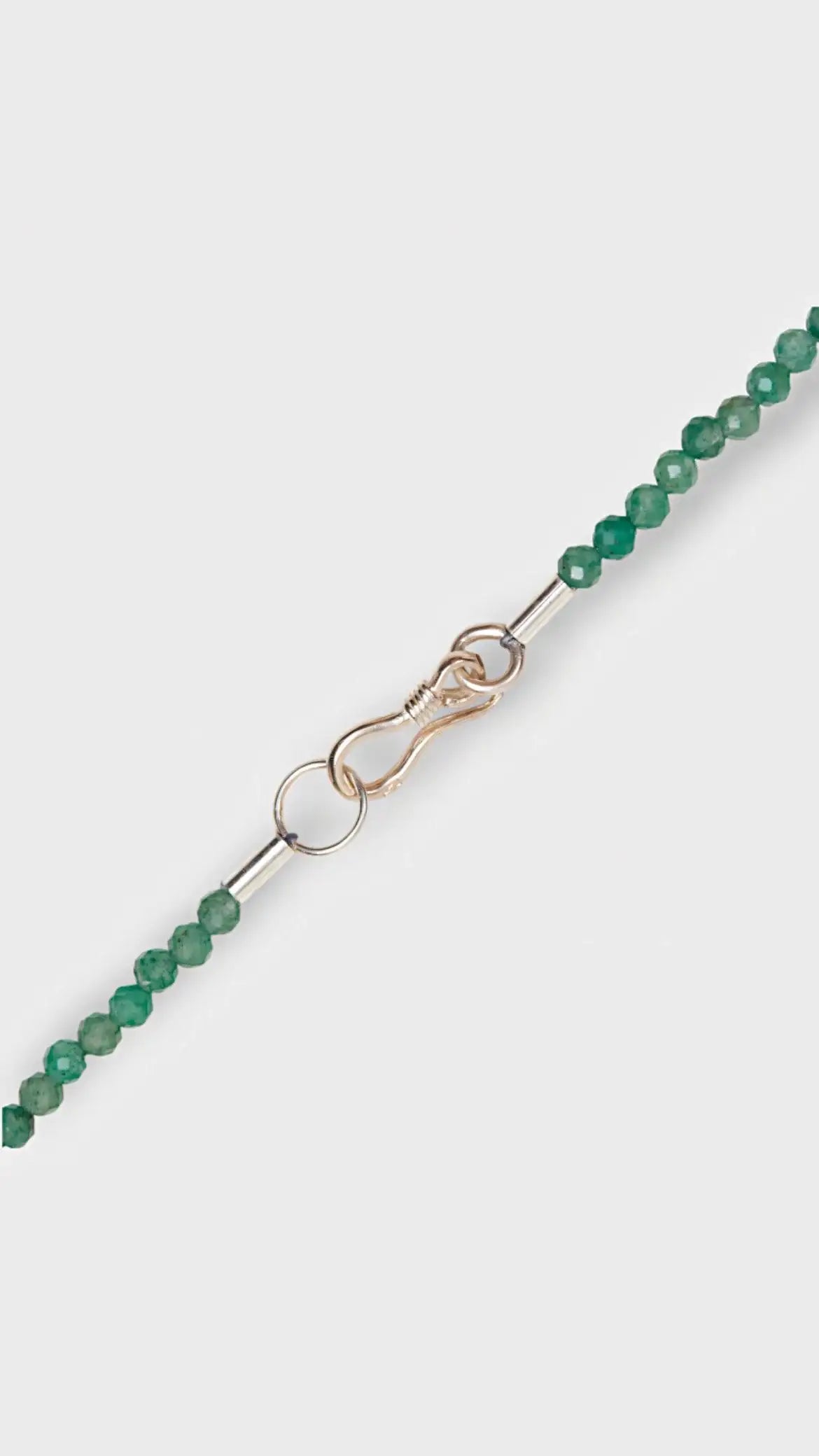Colar Aventurina Verde | Prata 950