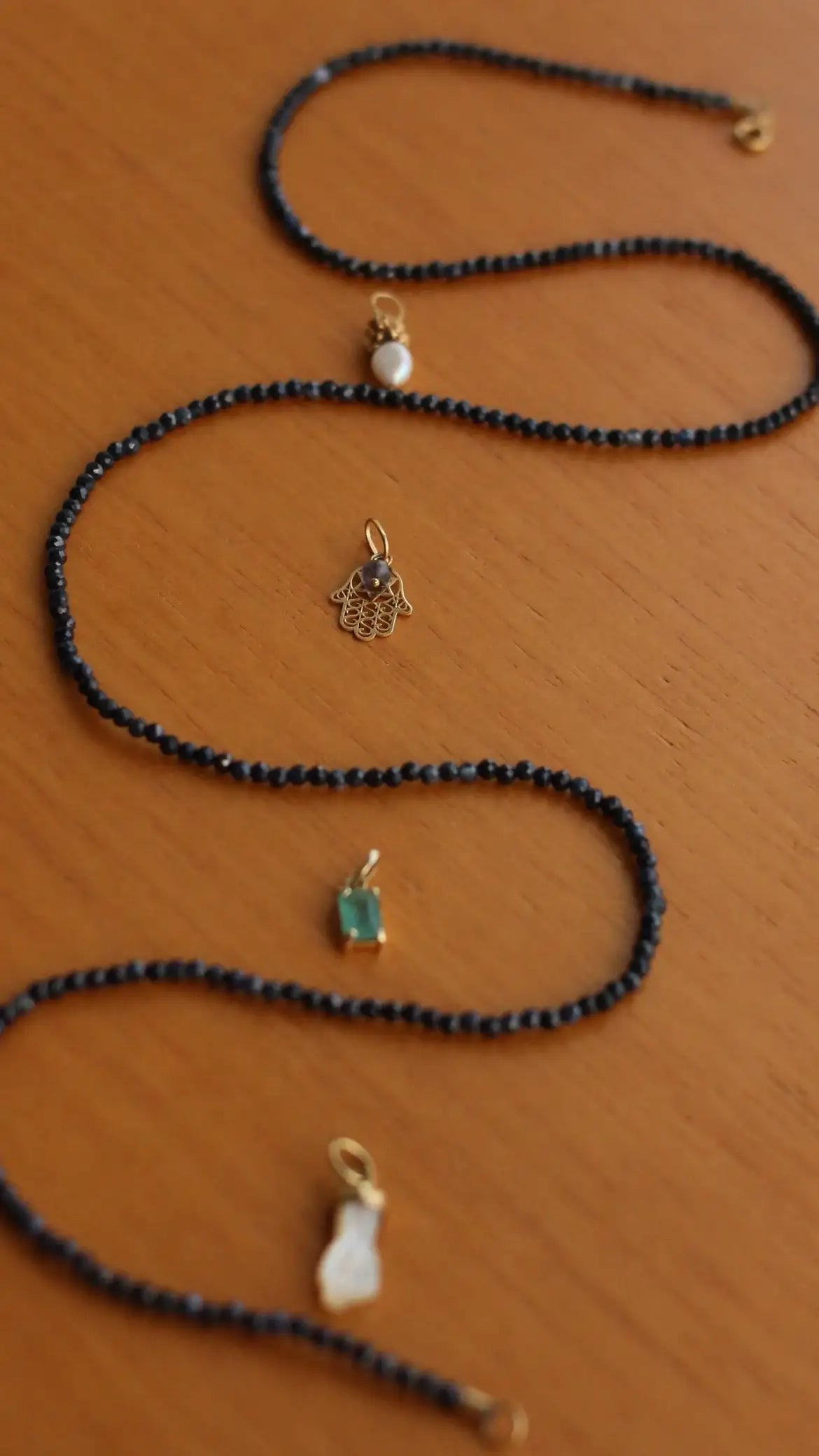 Pingente Patuá | Mão Fátima | Ouro 18k