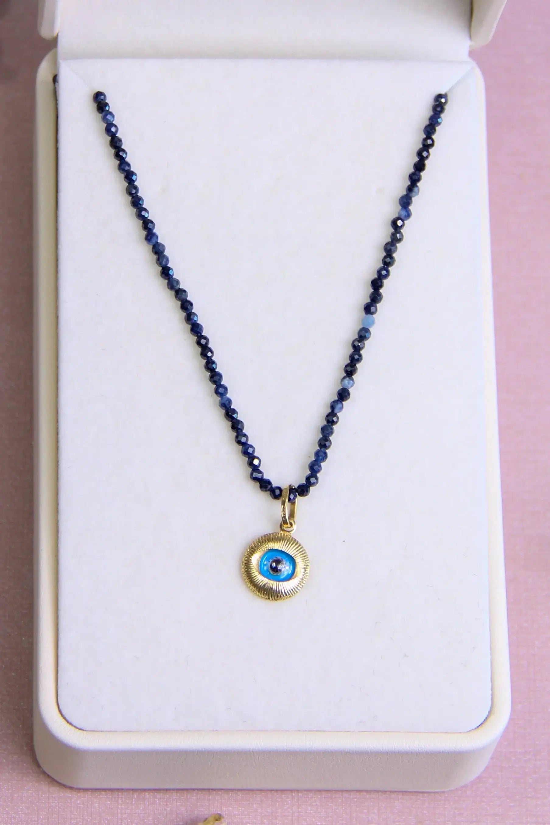 Colar de Safira em Ouro 18k