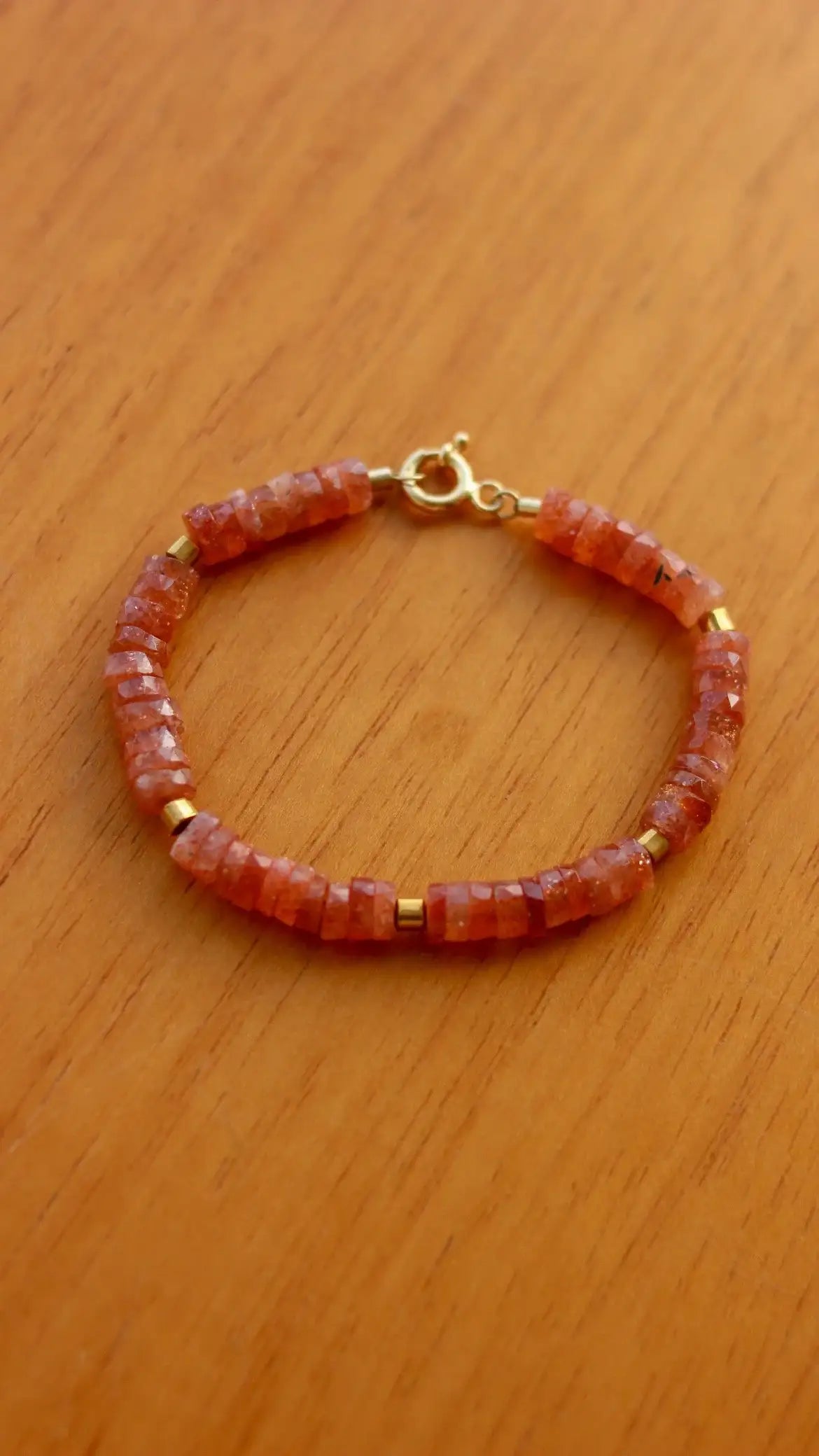 Pulseira Pedra do Sol | ouro 18k