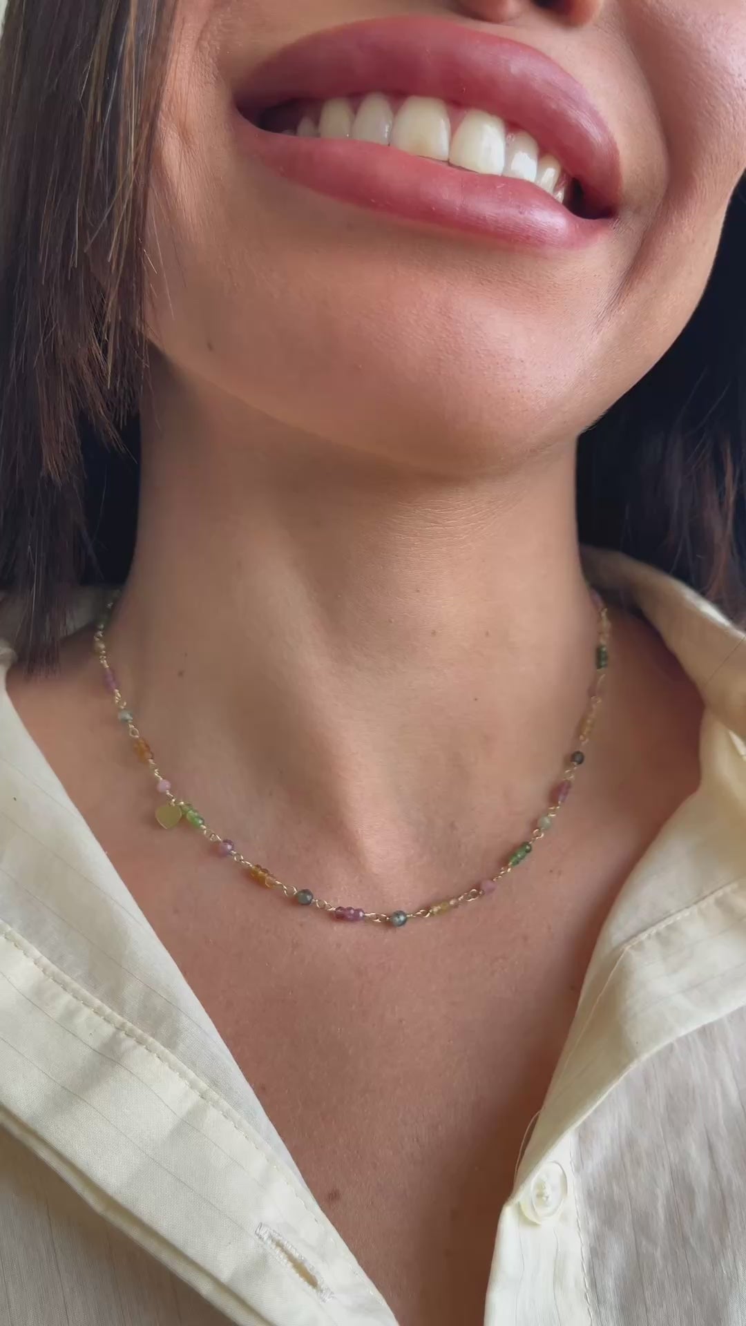 Colar Poesia em Ouro 18k